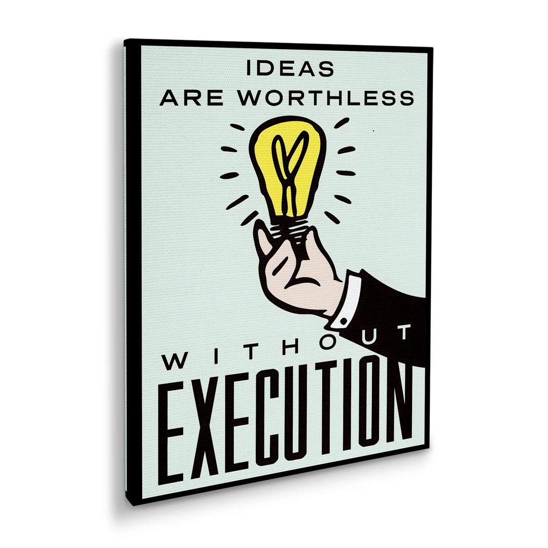 Monopoly Ideas Are Worthless | Obraz, pod kątem