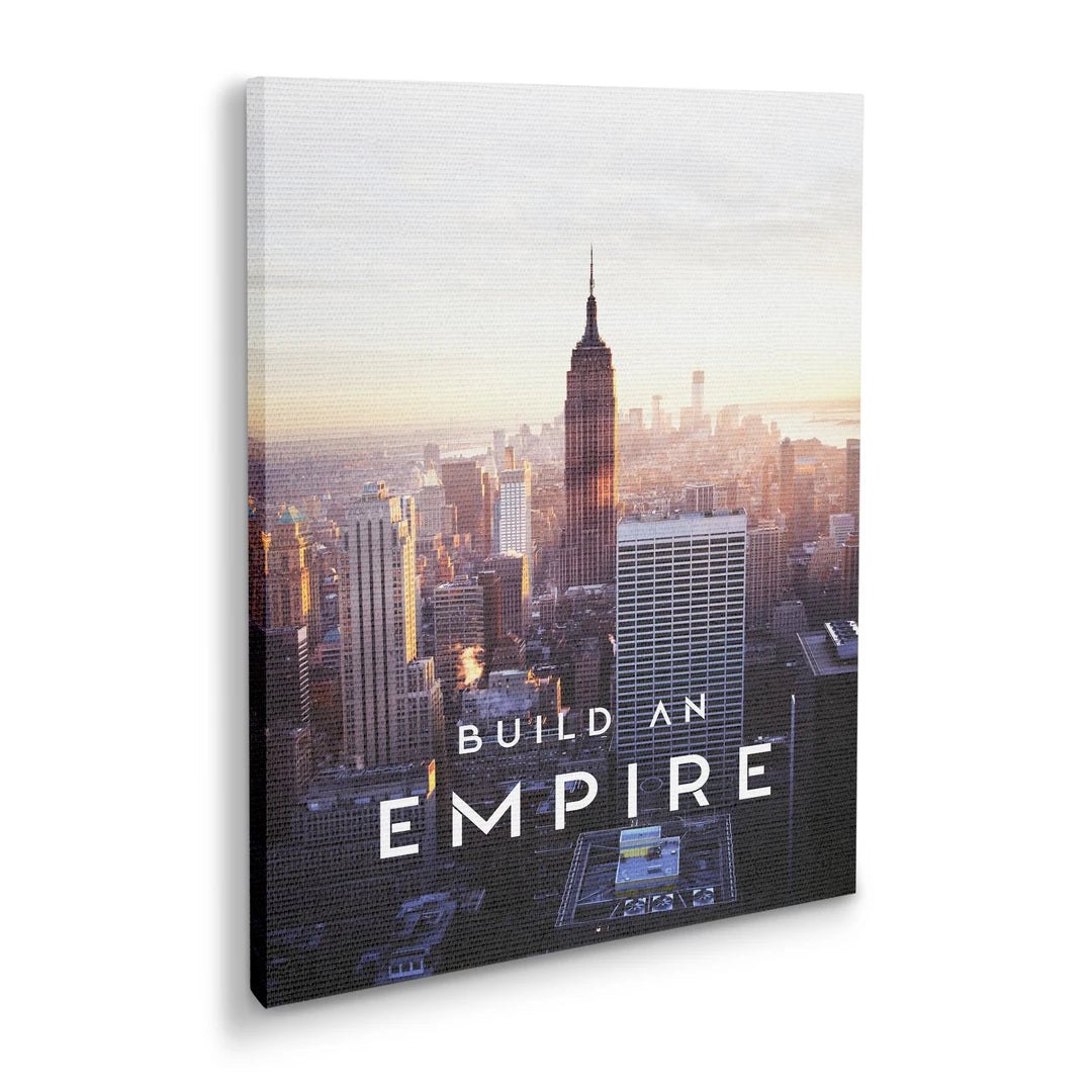 Build an Empire New York | Obraz, pod kątem