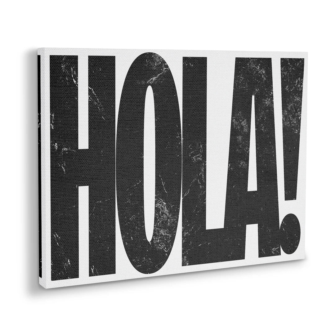 Hola! | Obraz, pod kątem