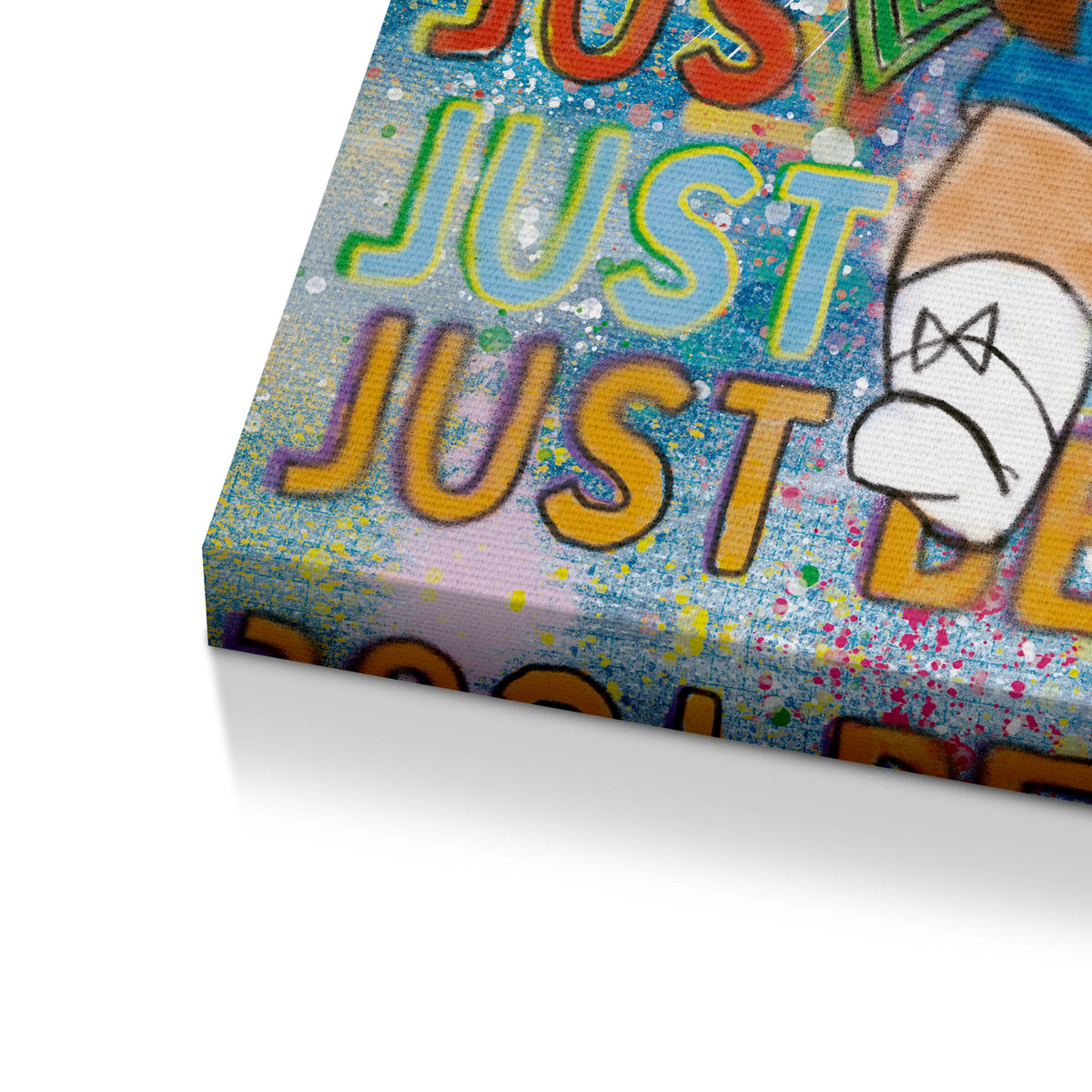 Just Be Rich | Obraz