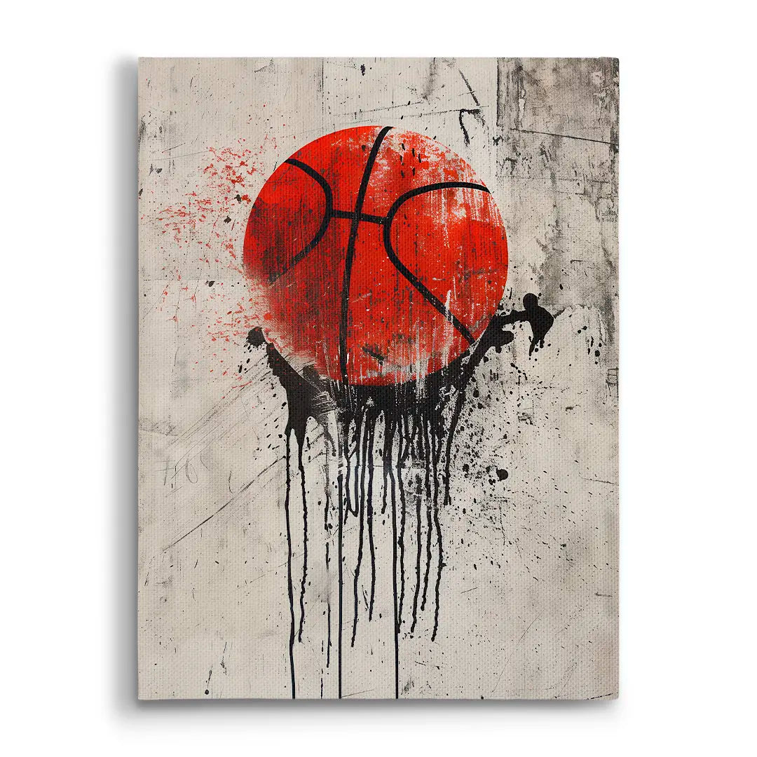 Basketball Drip | Canvas