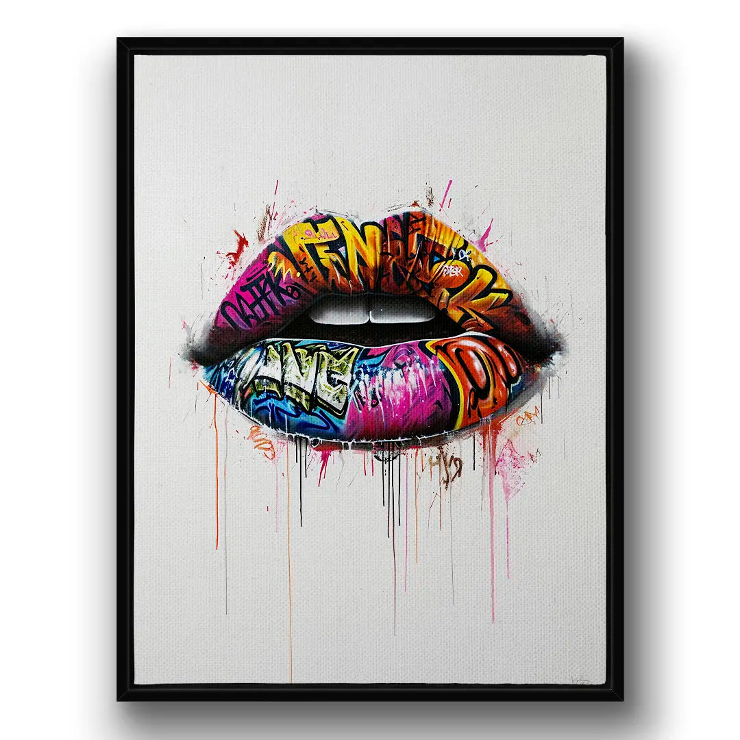 Graffiti Lips | Painting