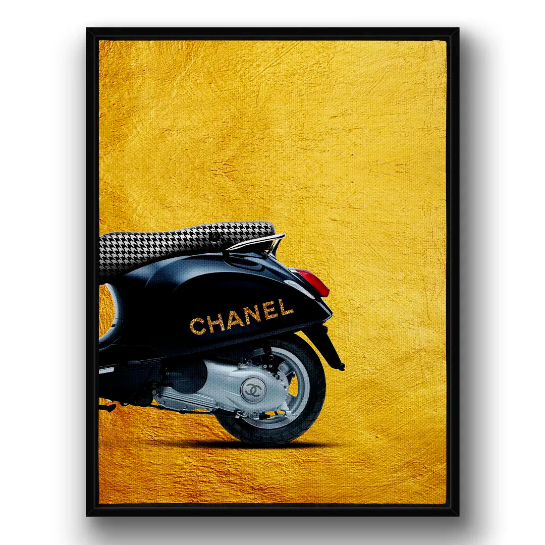 Vespa Chanel Tył | Obraz
