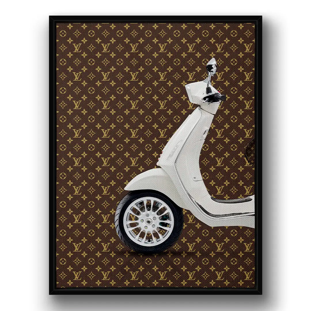 Vespa Louis Vuitton Przód | Obraz