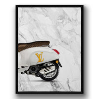 Vespa Louis Vuitton Back