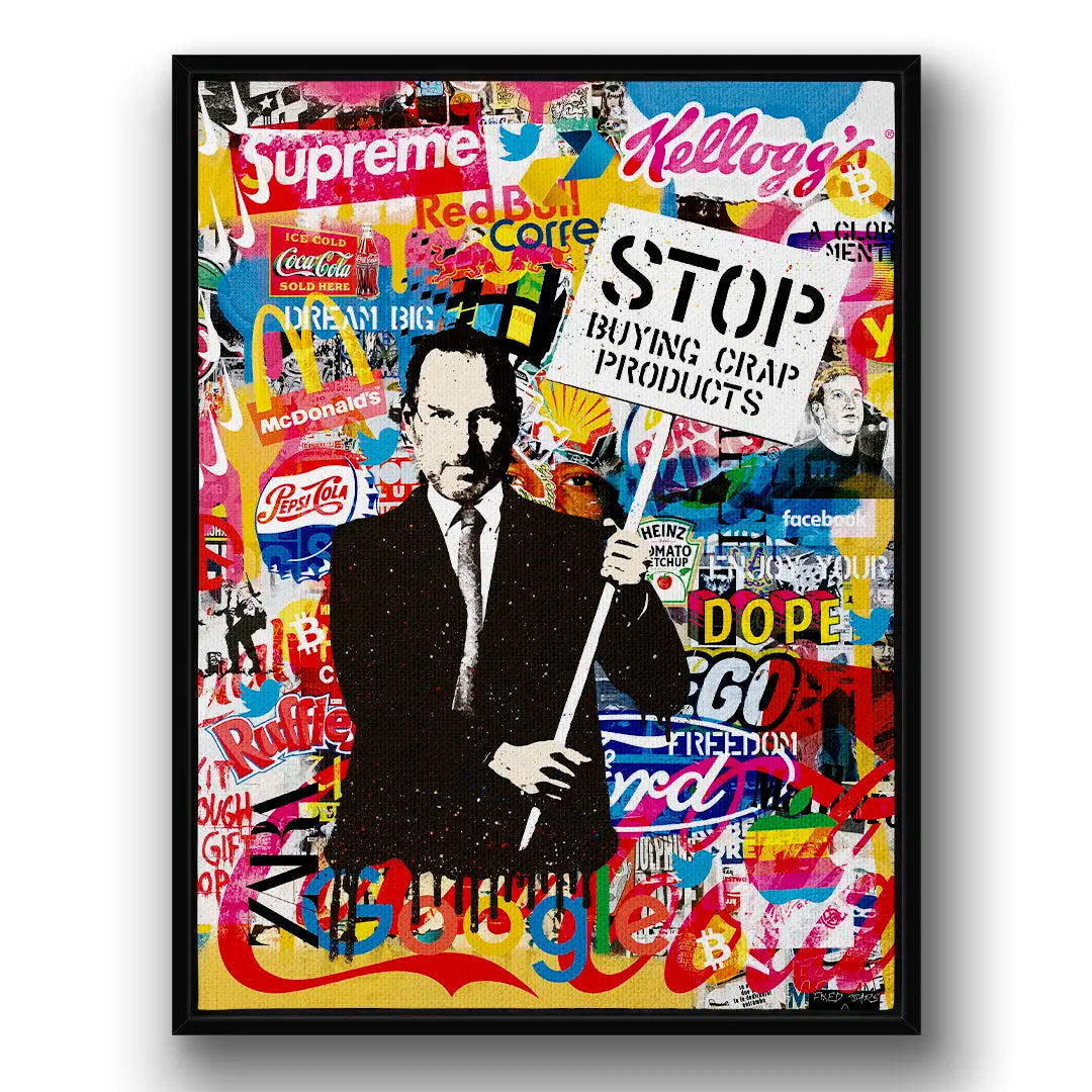 Steve Jobs: Stop Buying Crap Products | Obraz