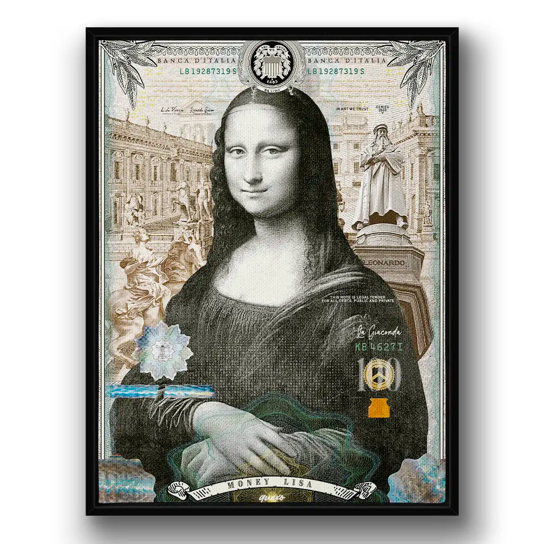 Money Lisa | Obraz