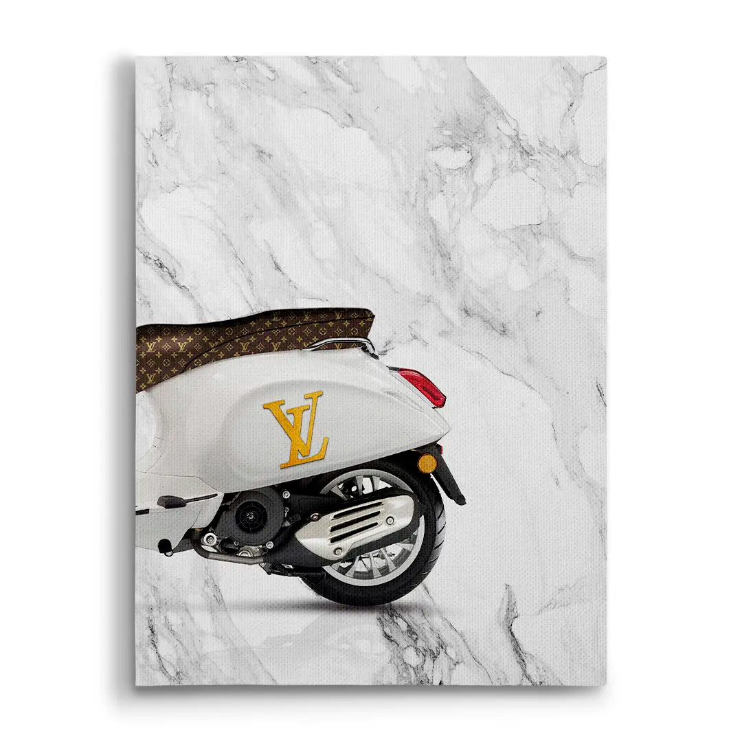Vespa Louis Vuitton Back