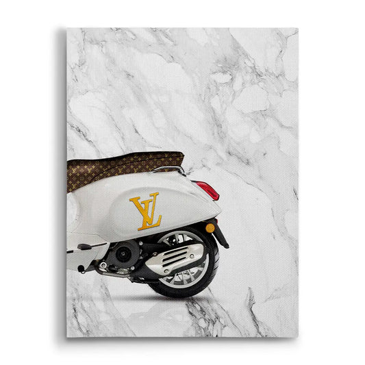 Vespa Louis Vuitton Back