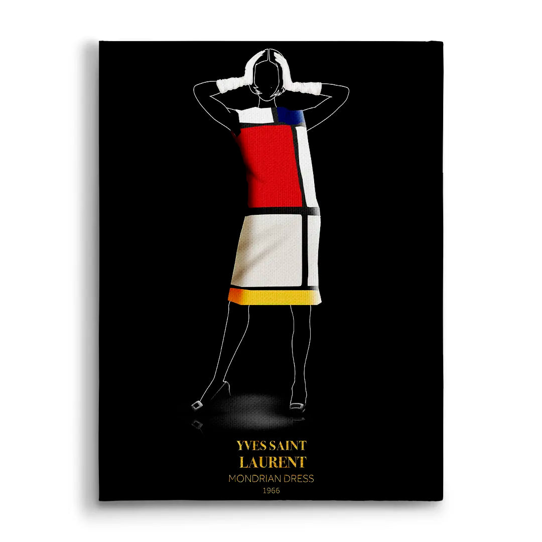 YSL Iconic Dress – Canvas Inspire
