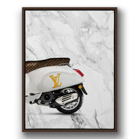 Vespa Louis Vuitton Back