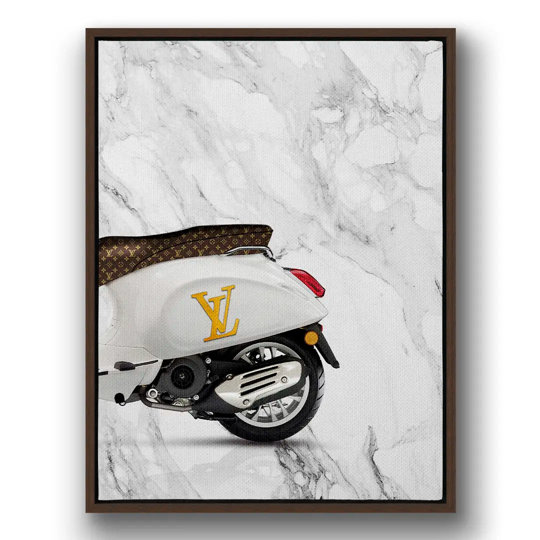 Vespa Louis Vuitton Back