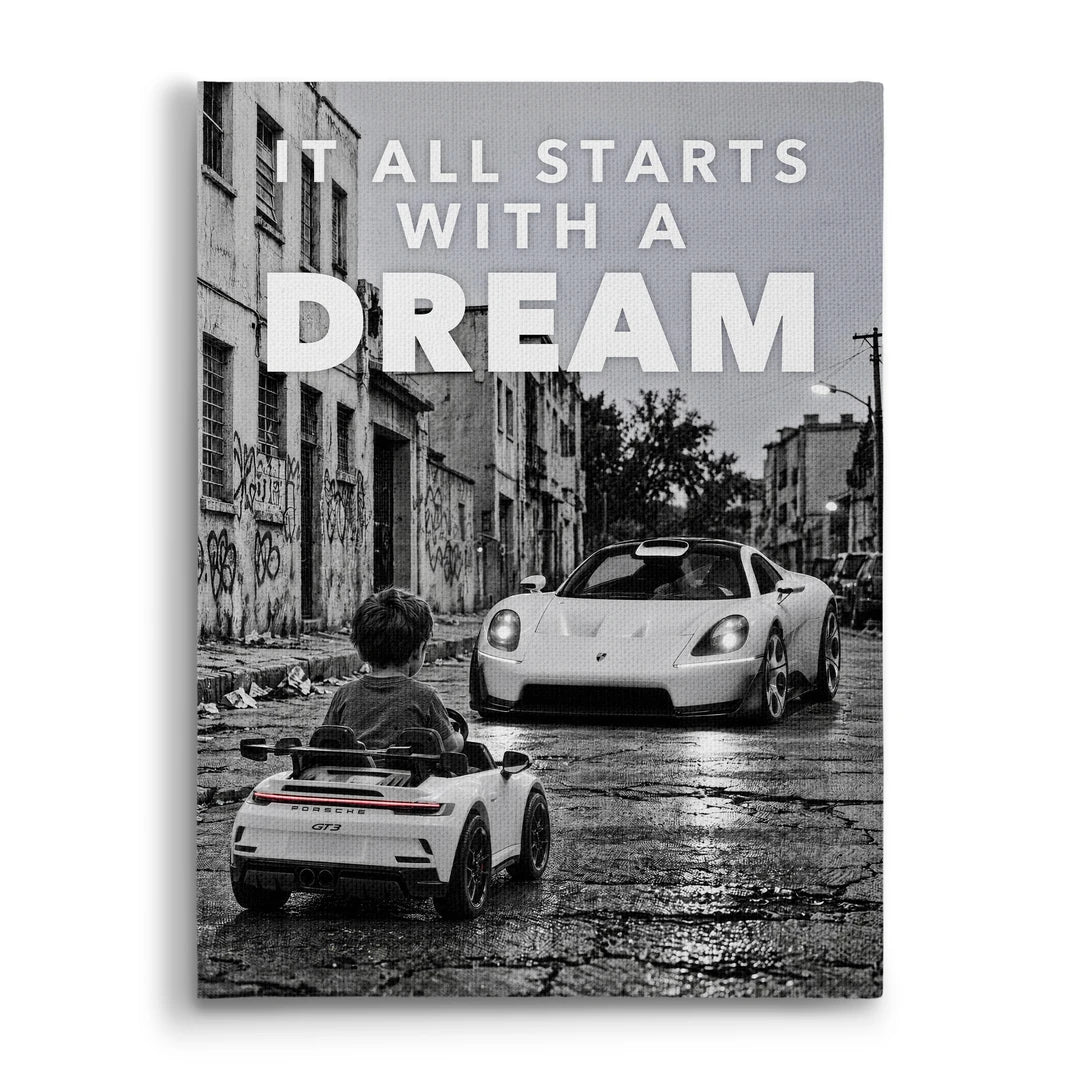 It All Starts With A Dream Mission S | Obraz, widok z przodu