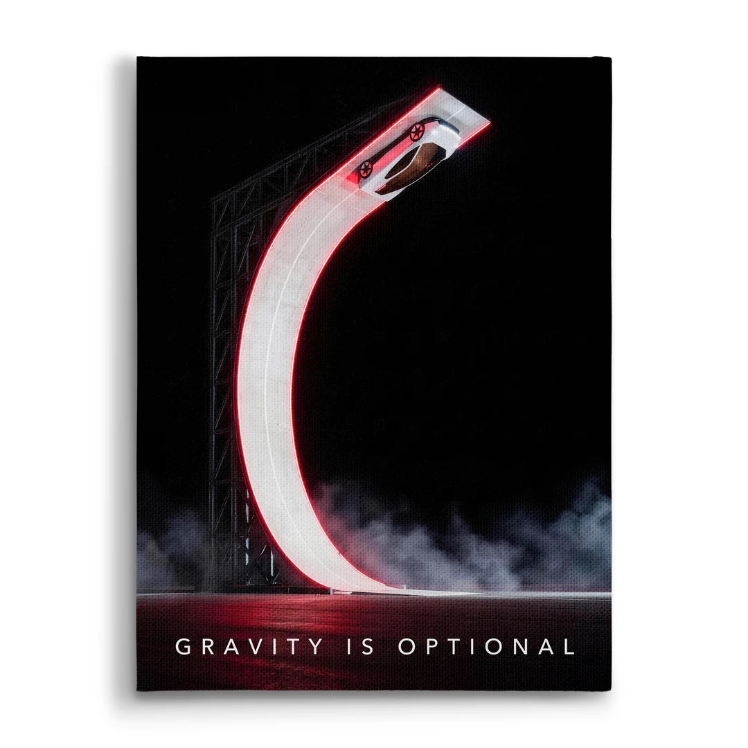 Tesla Gravity Is Optional | Obraz, widok z przodu