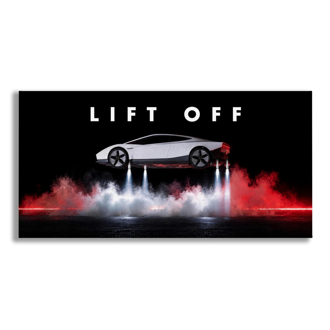 Tesla Lift Off | Obraz, widok z przodu