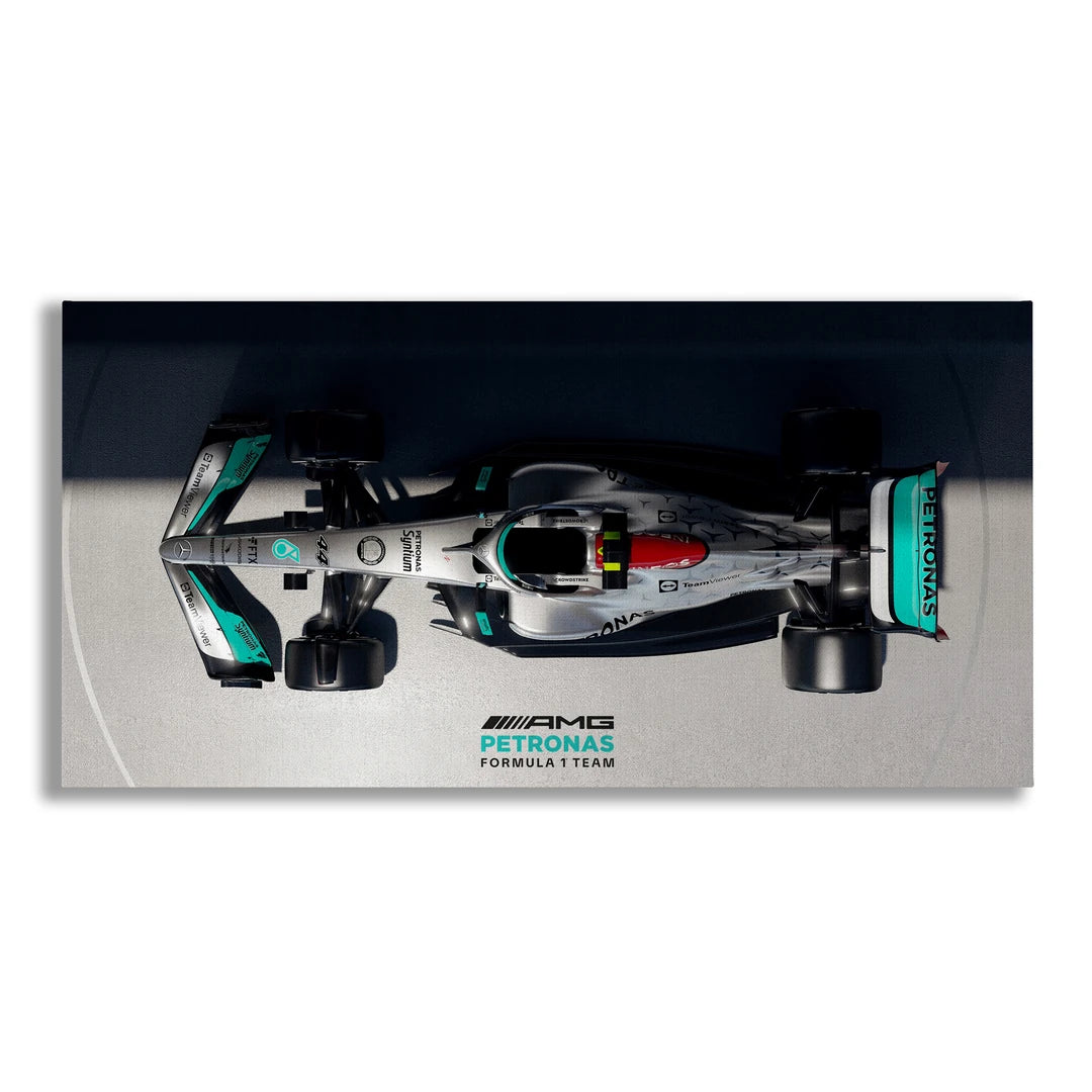 Mercedes F1 z Góry | Obraz, widok z przodu
