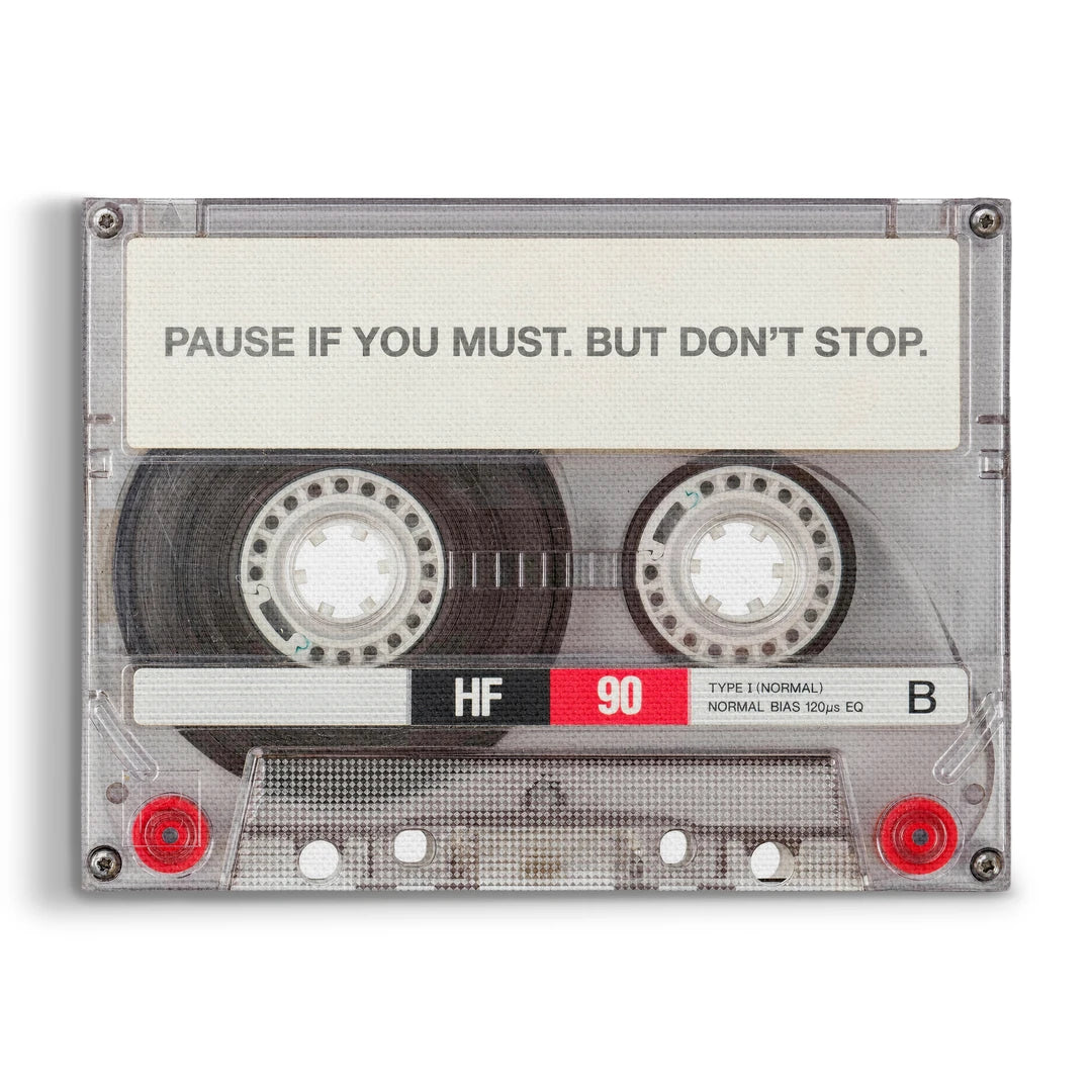 Kaseta Pause If You Must | Obraz, widok z przodu