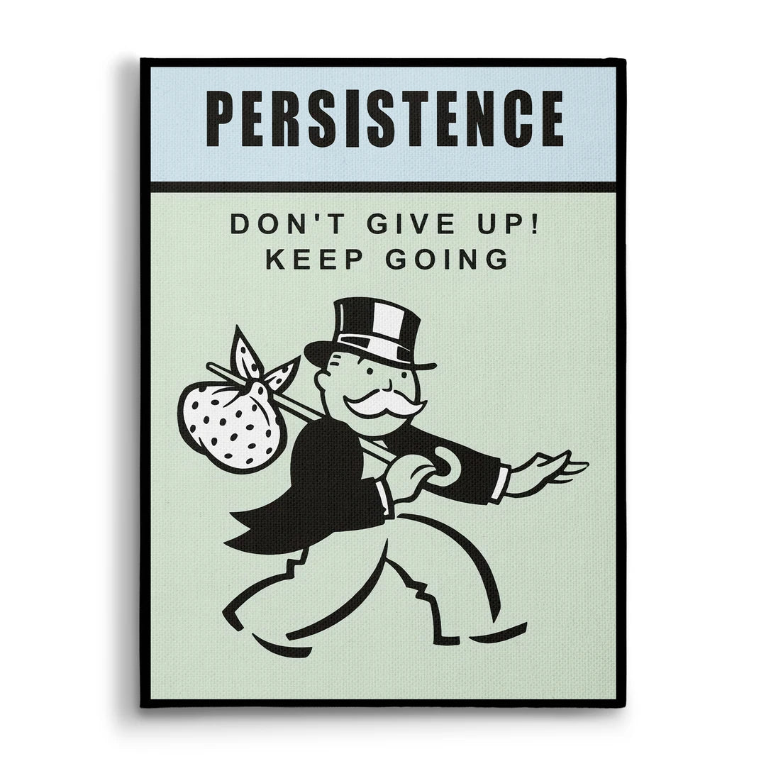 Monopoly Persistence | Obraz, widok z przodu