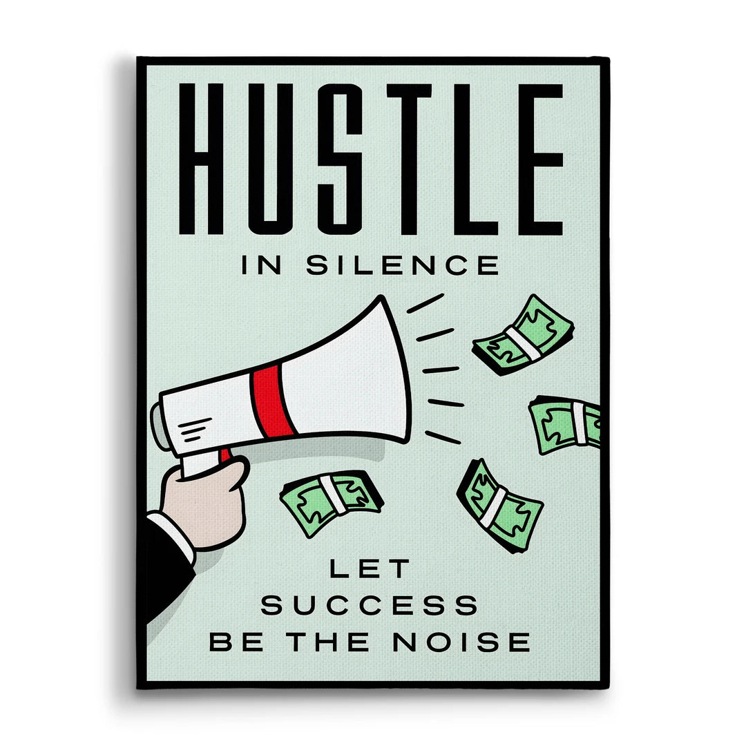 Monopoly Hustle In Silence | Obraz, widok z przodu