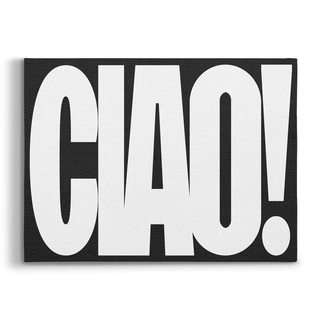 Ciao! | Obraz, widok z przodu