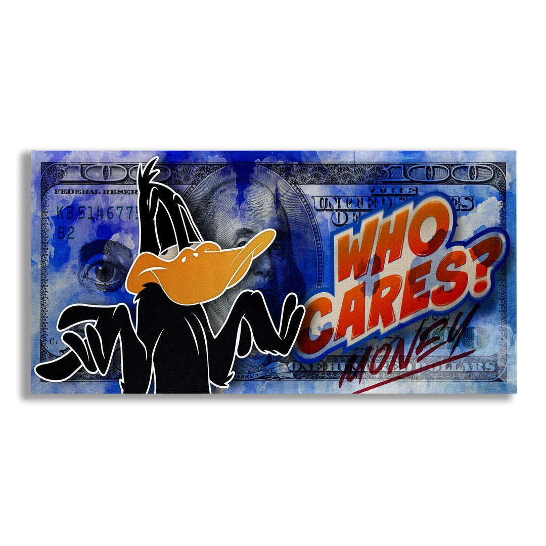 Daffy Duck Who Cares | Obraz, widok z przodu