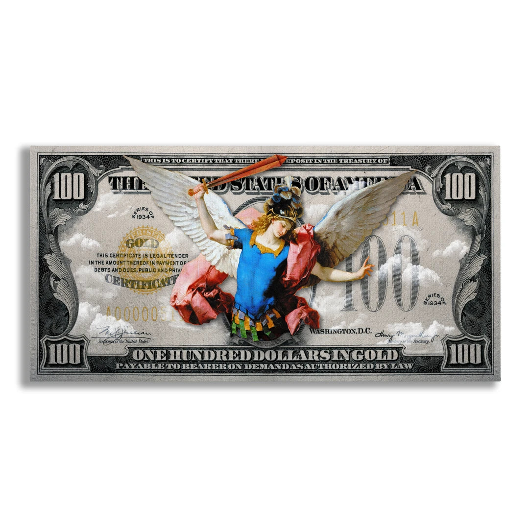 Saint Michael Dollar | Obraz, widok z przodu