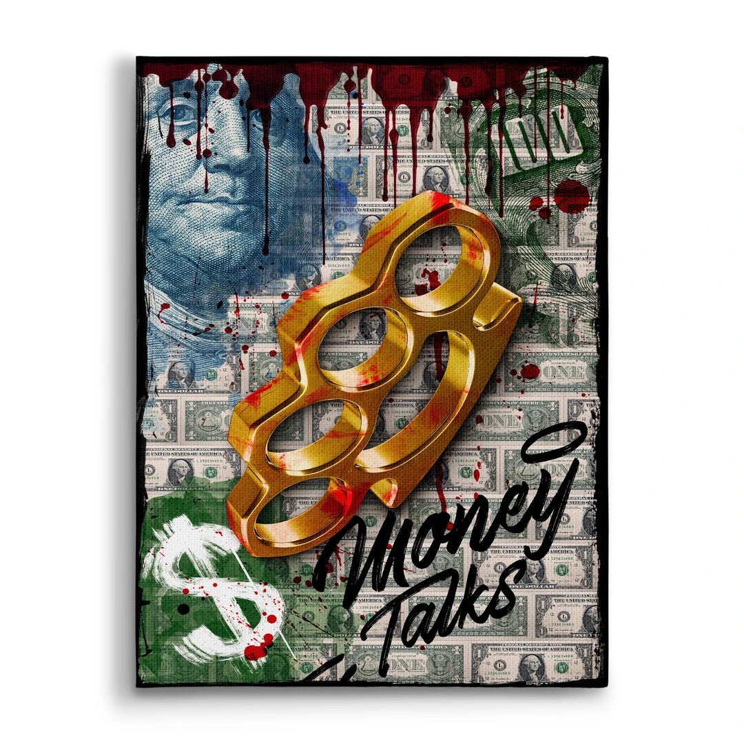 Money Talks | Obraz, widok z przodu