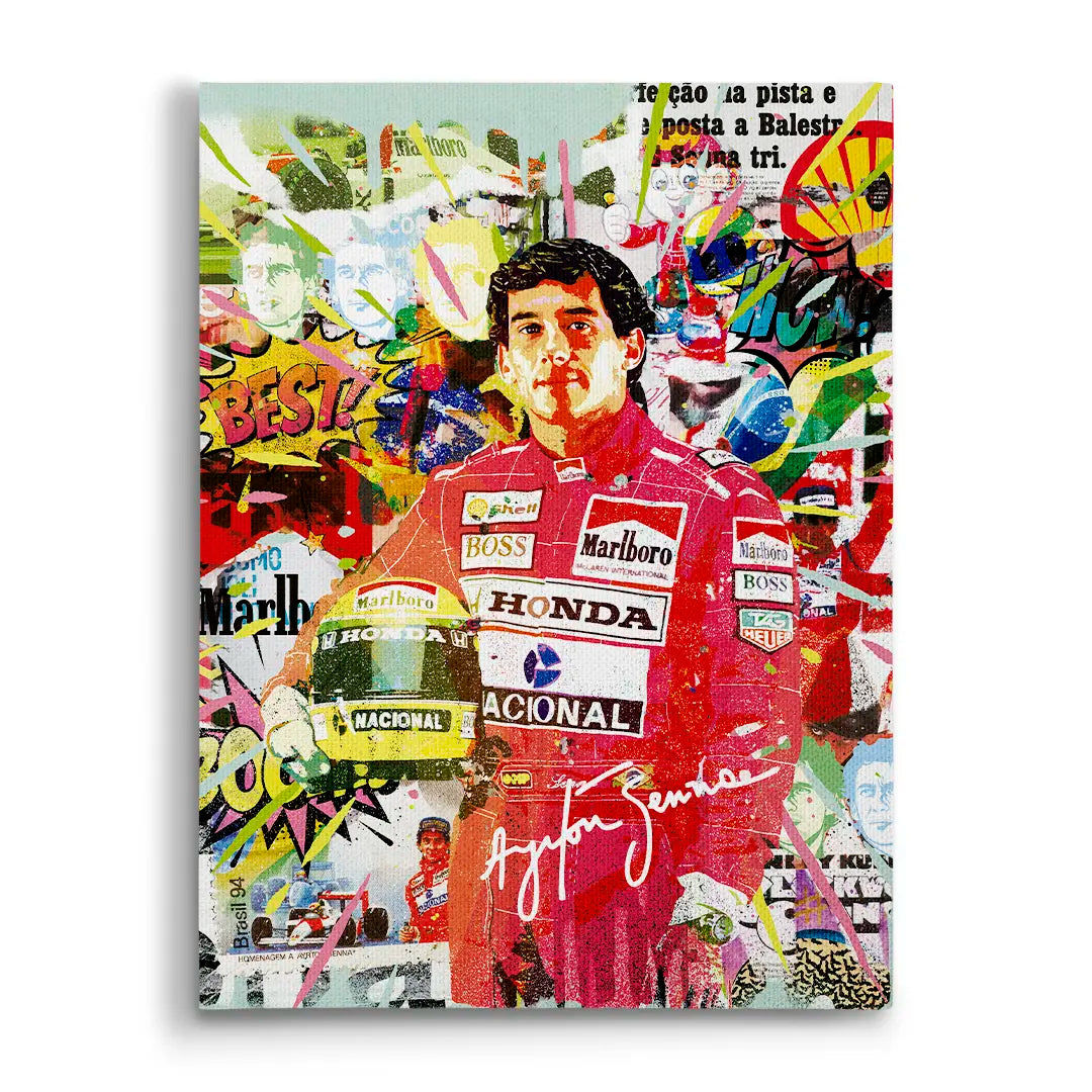 Ayrton Senna 2.0 | Canvas