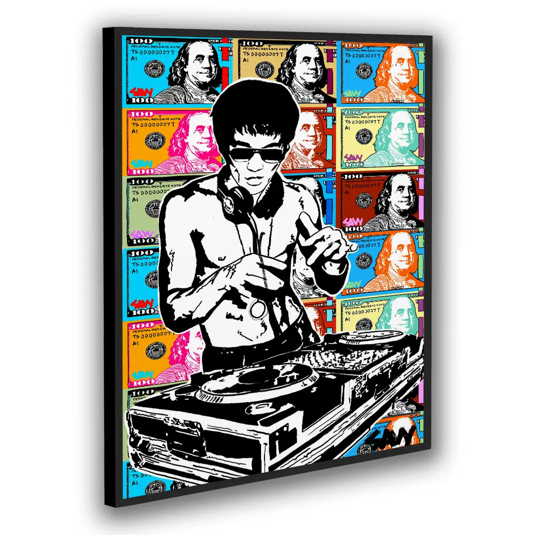 Bruce Lee DJ | Plakat