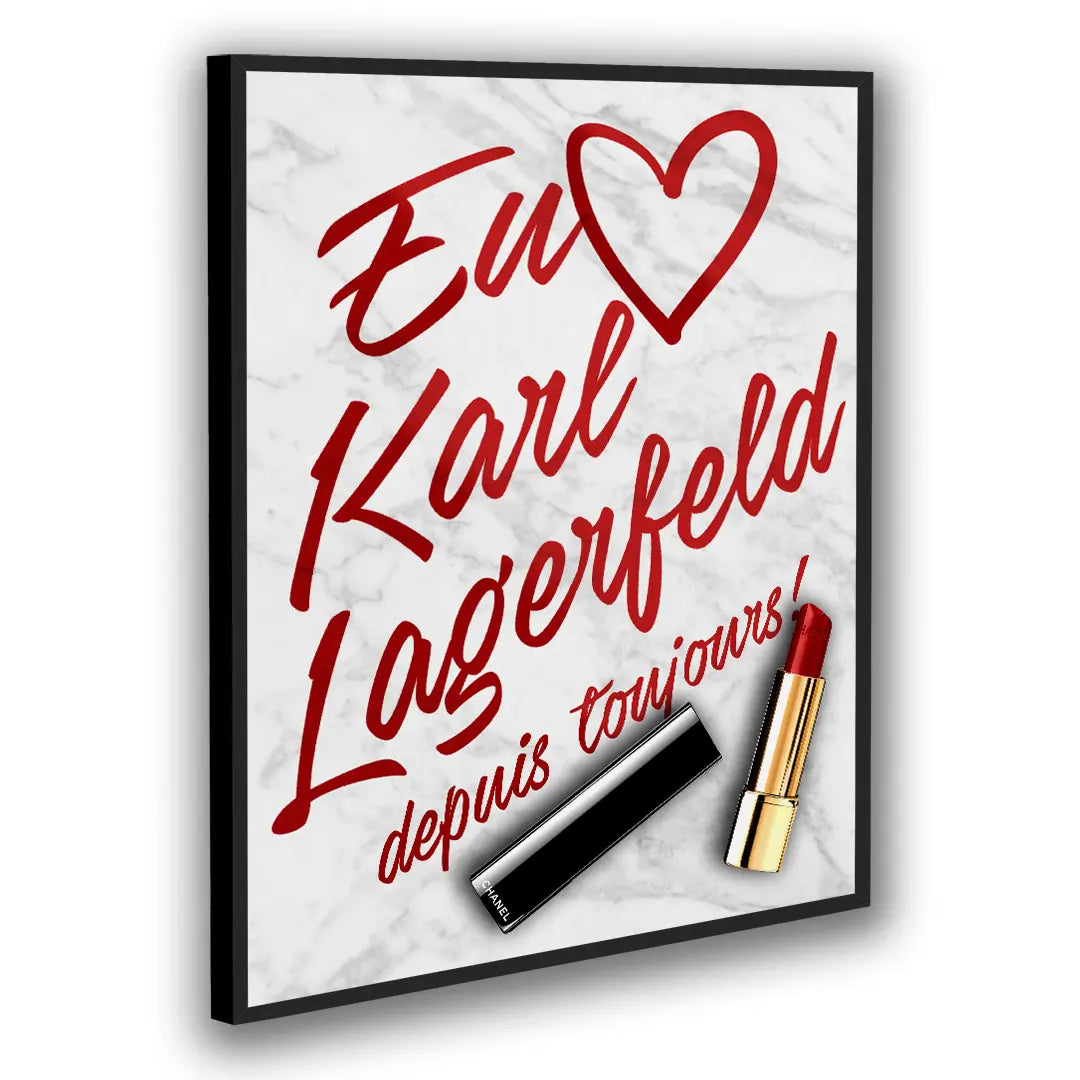 Eu Karl Lagerfeld | Plakat