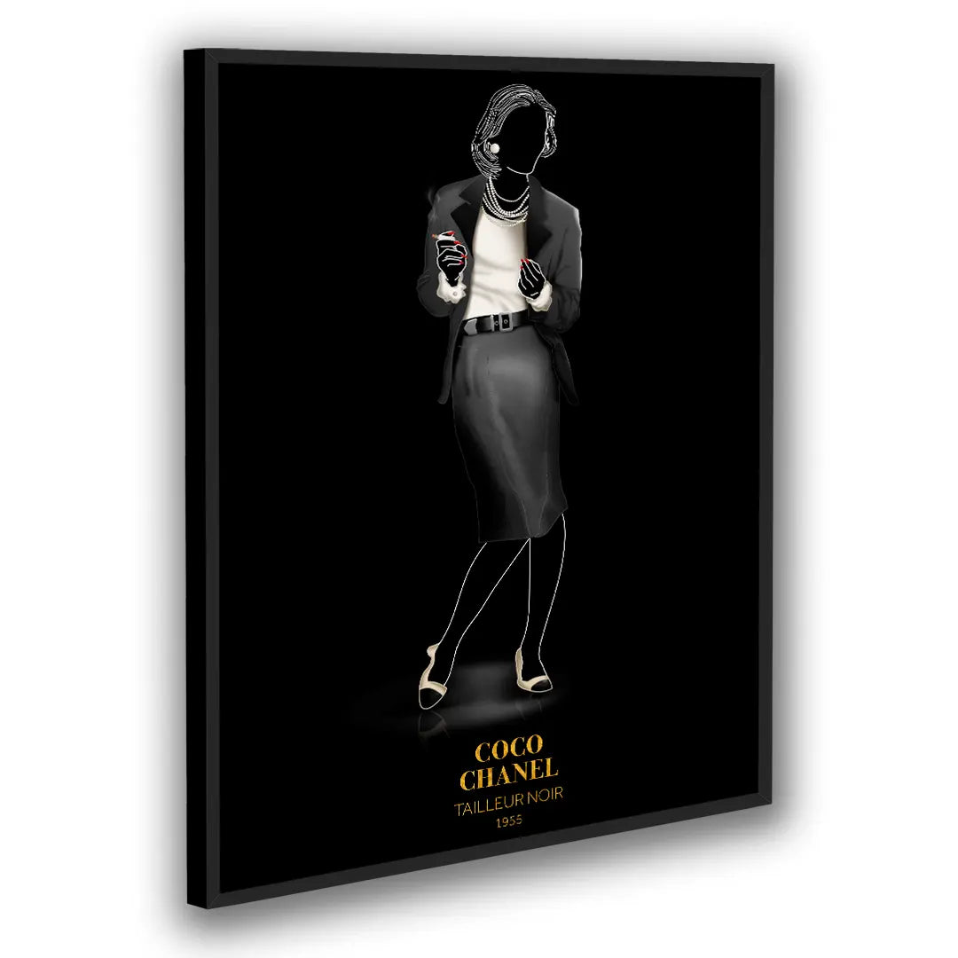 Coco Chanel Ikoniczna Sukienka | Plakat