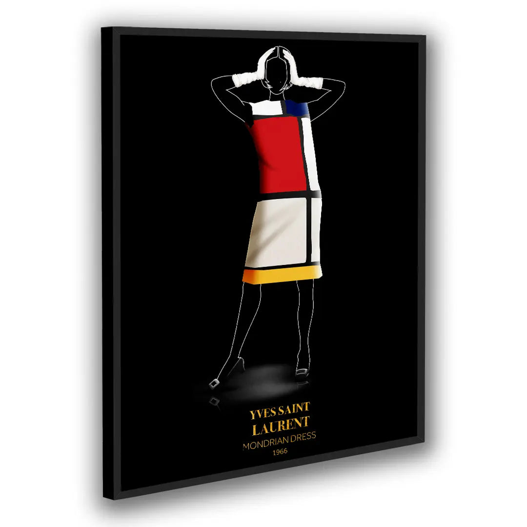 YSL Ikoniczna Sukienka | Plakat