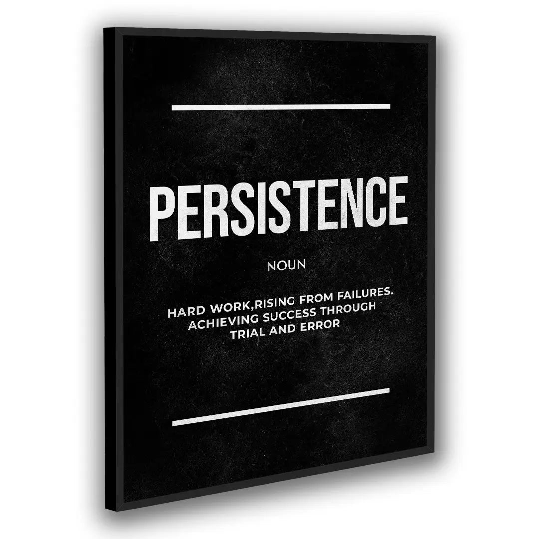 Persistence Definicja | Plakat
