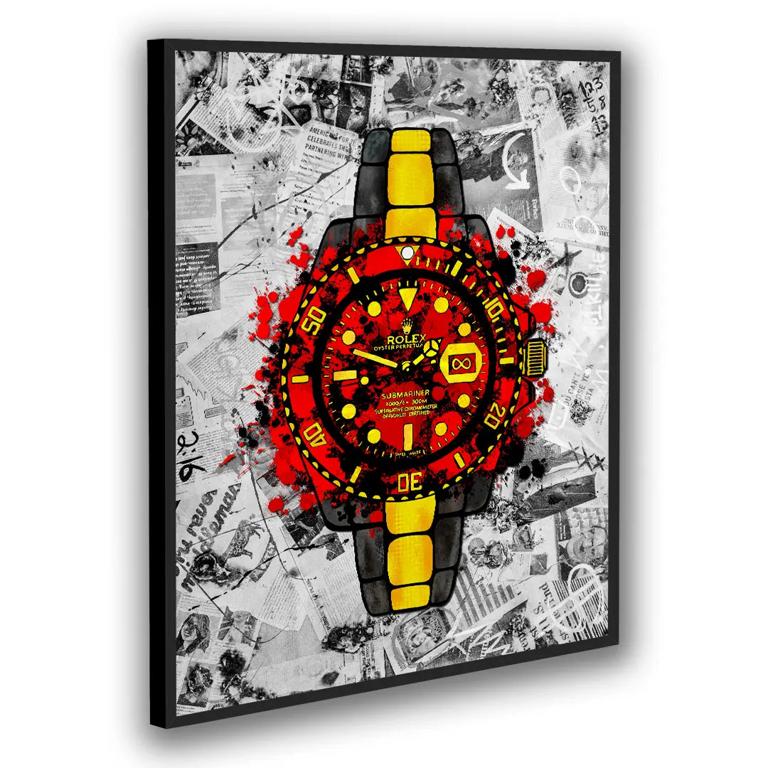 Submariner Czerwony | Plakat