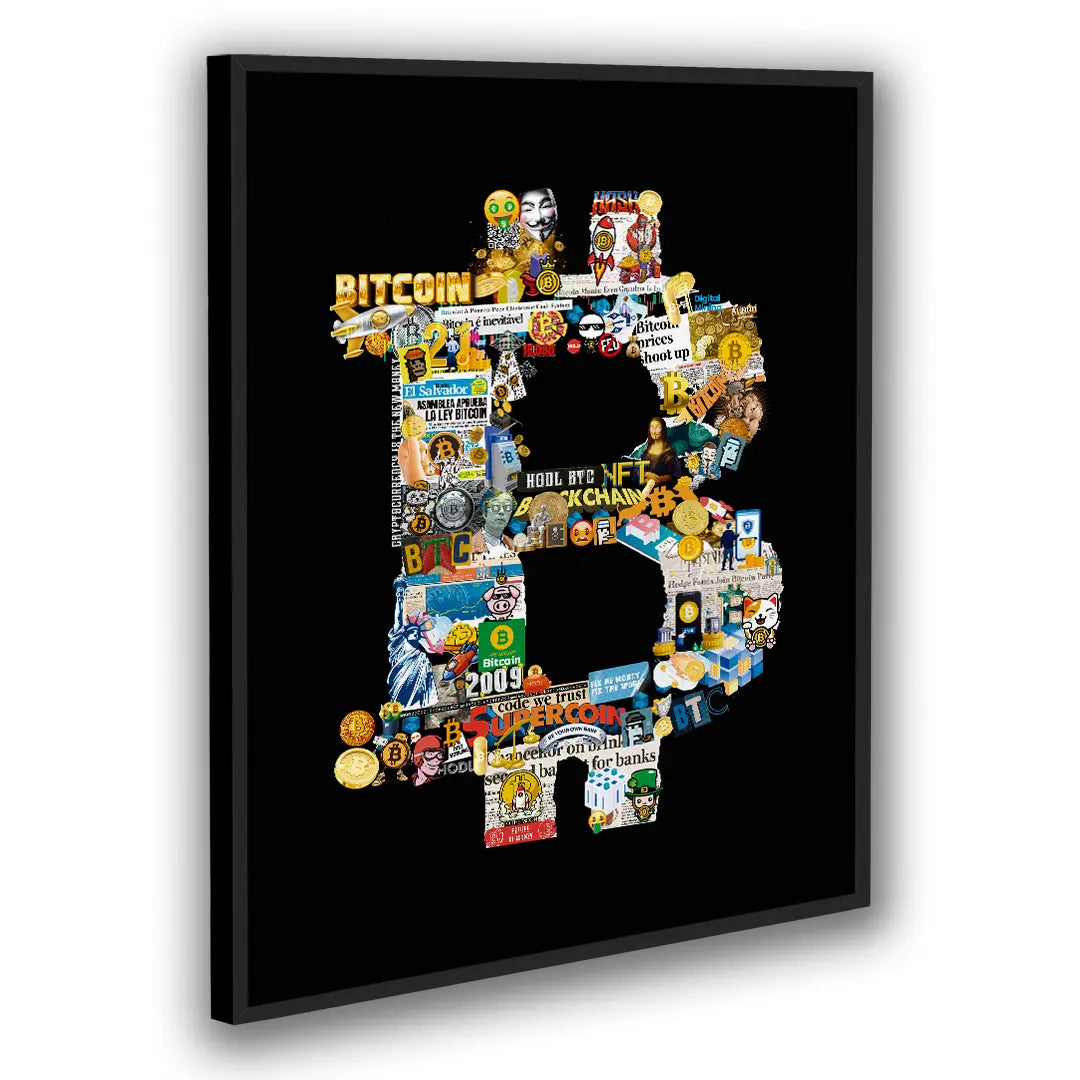 Bitcoin Symbol | Plakat