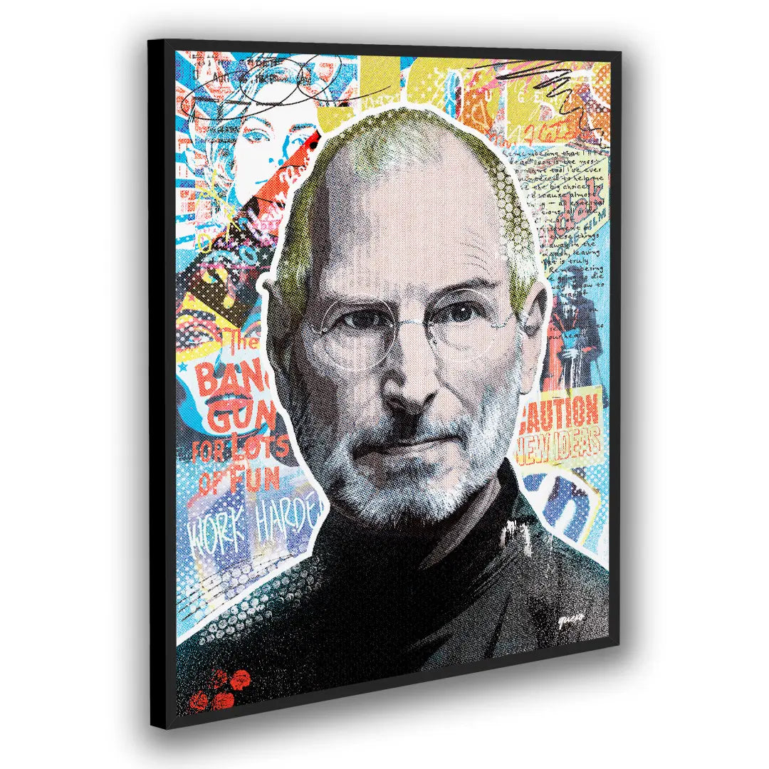 Steve Jobs: Work Harder | Plakat