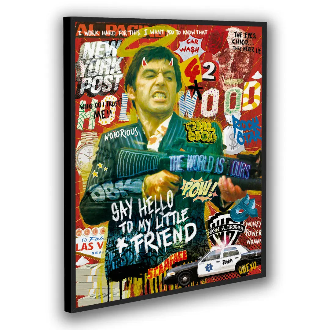 Scarface: Say Hello To My Little Friend | Plakat