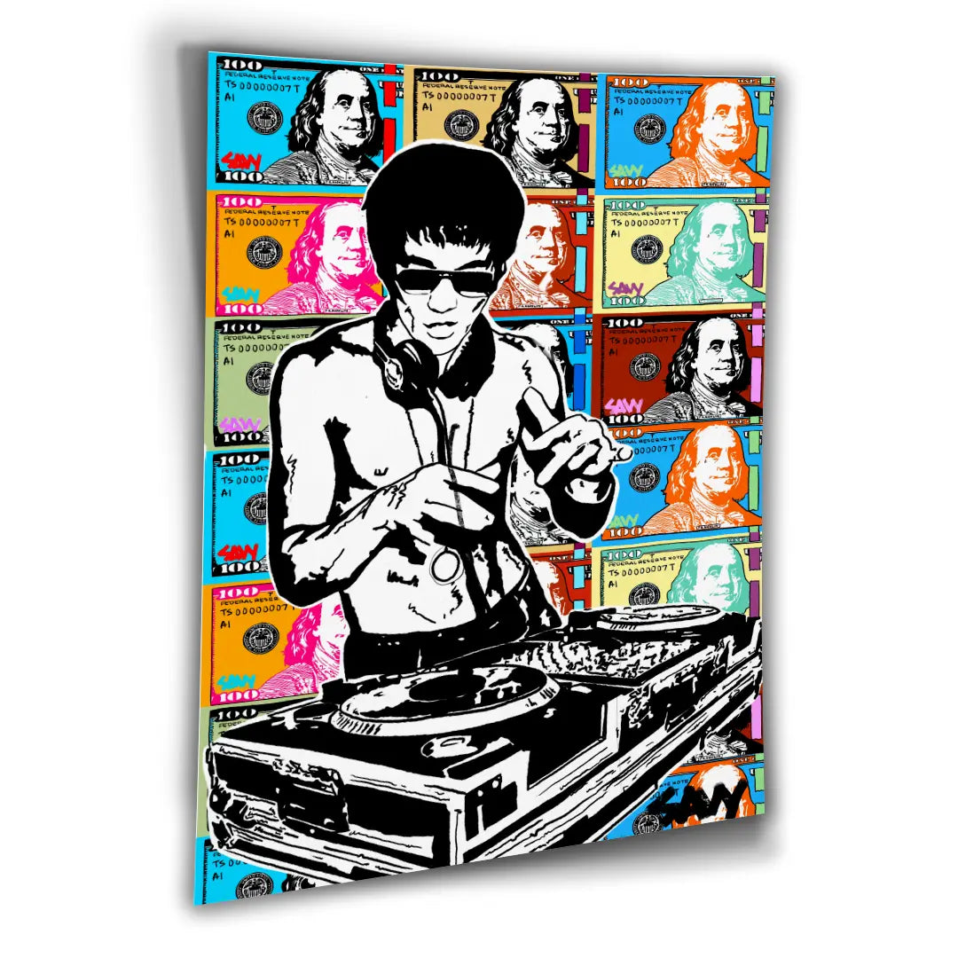 Bruce Lee DJ | Plakat