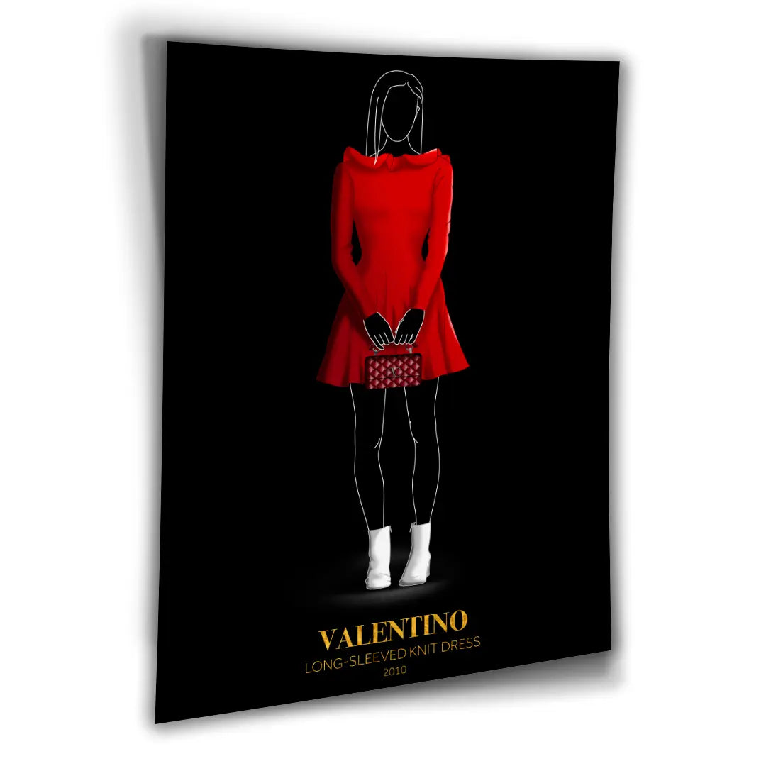 Valentino Ikoniczna Sukienka | Plakat