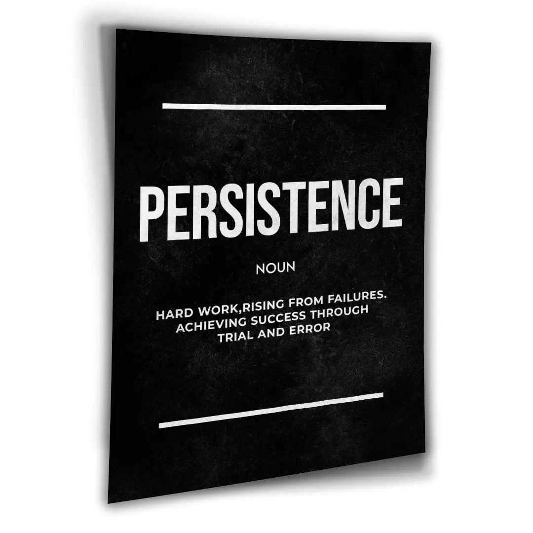 Persistence Definicja | Plakat