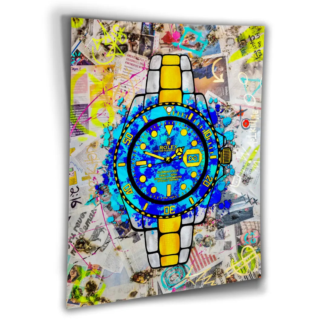 Submariner Niebieski | Plakat