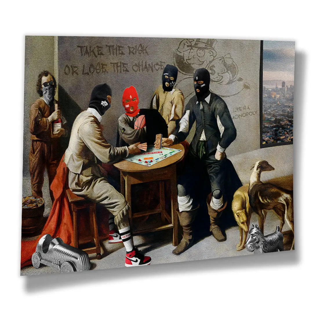 Monopoly Hustlers | Plakat