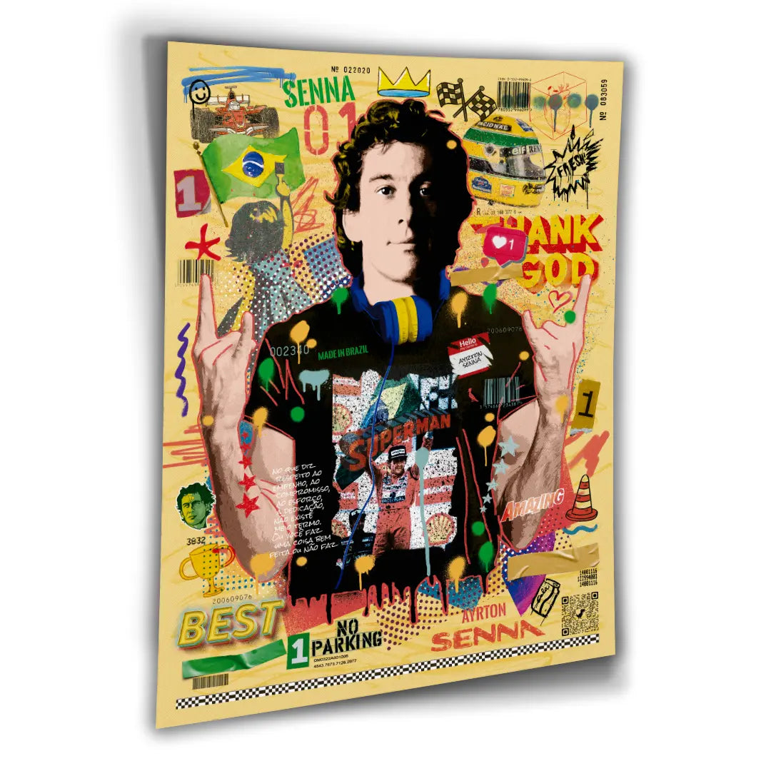 Ayrton Senna | Plakat