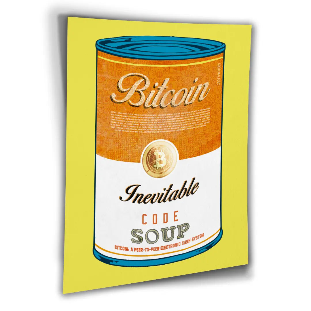 Bitcoin Soup | Plakat