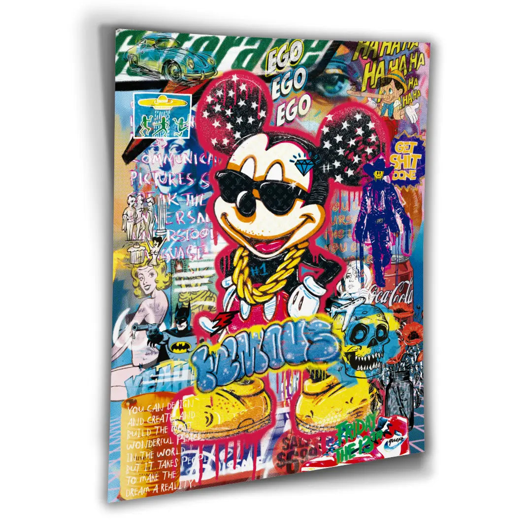Mickey Gold Chain | Plakat