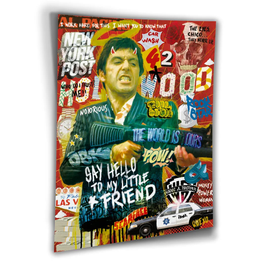 Scarface: Say Hello To My Little Friend | Plakat