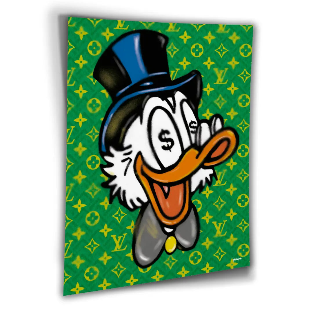 Scrooge Louis Vuitton | Plakat