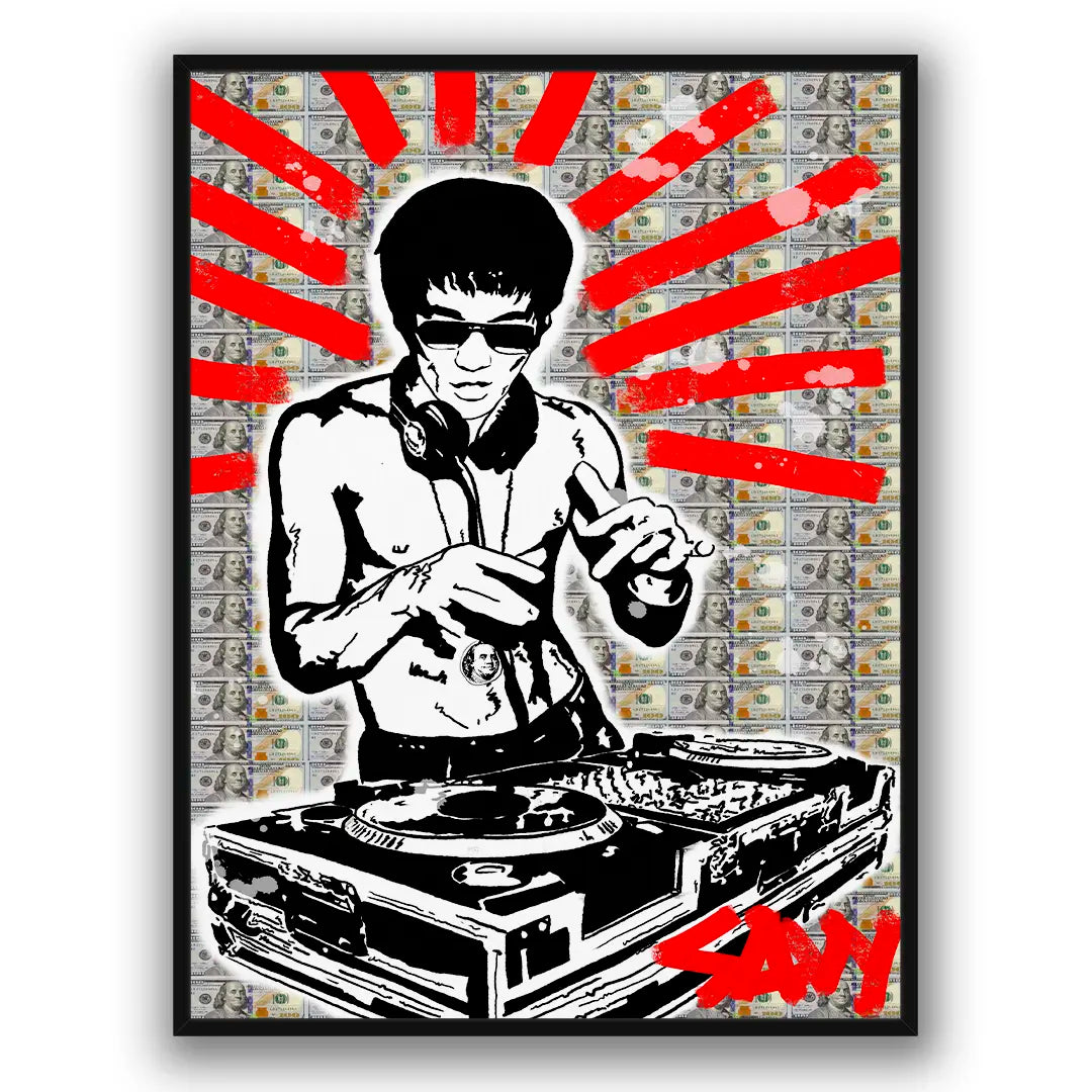 Bruce Lee DJ 2.0 | Plakat