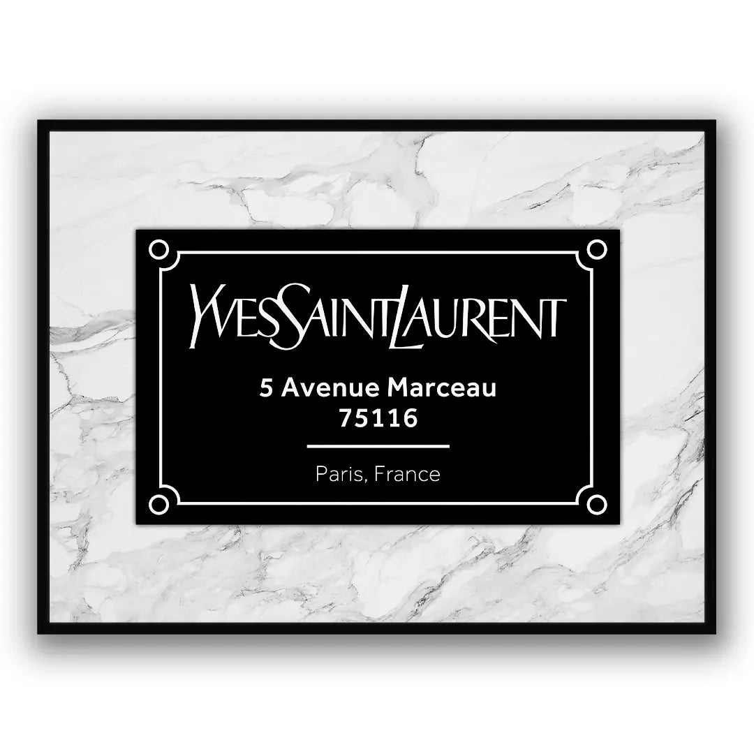 YSL Szyld | Plakat