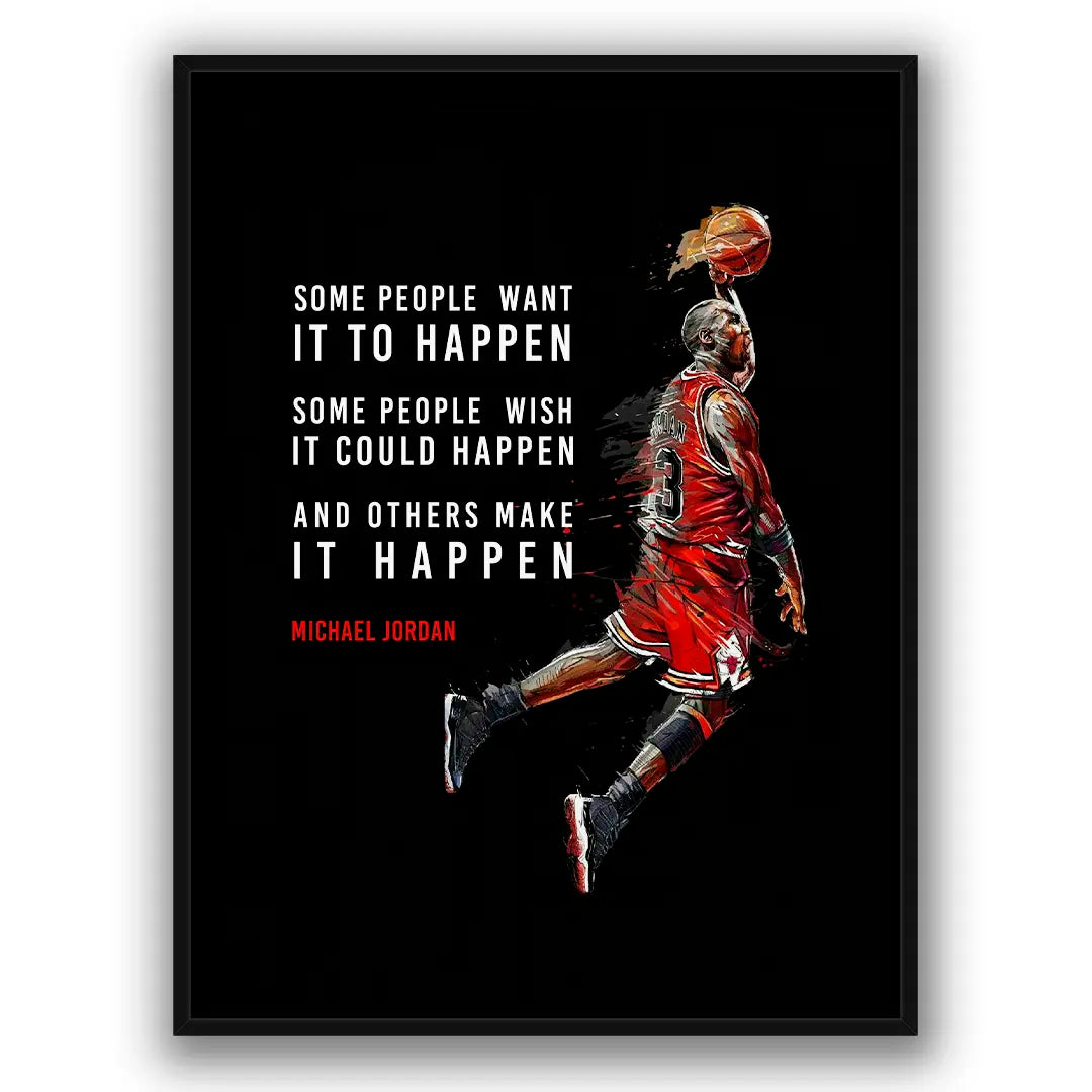 Jordan Motywacja | Plakat